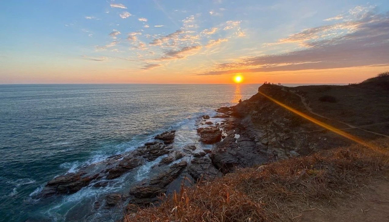 Sunrise at Punta Cometa in Puerto Escondido